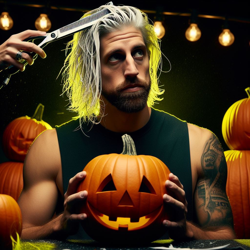 Did Aaron Rodgers Cut His Hair After Halloween