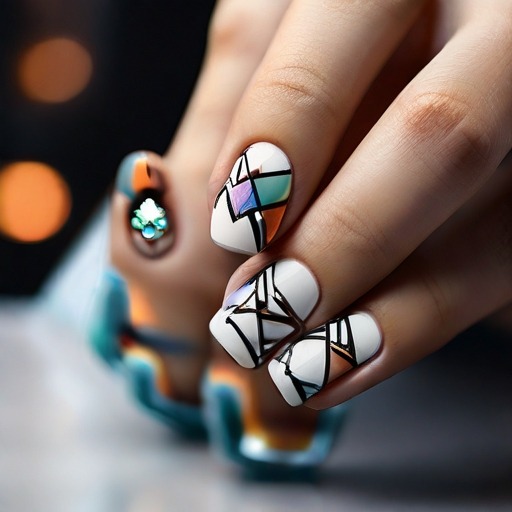 Here are some of our favorite clear nail designs for short nails: