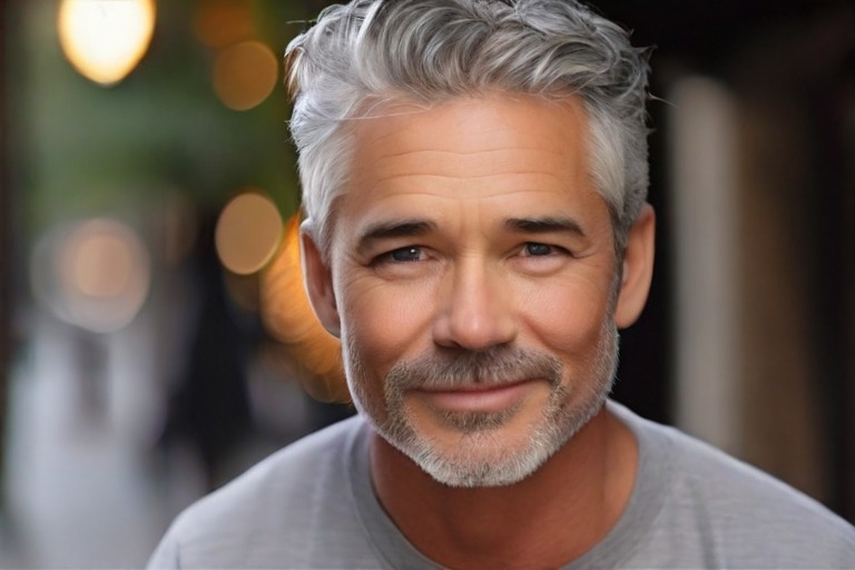How Can I Look Younger With Gray Hair