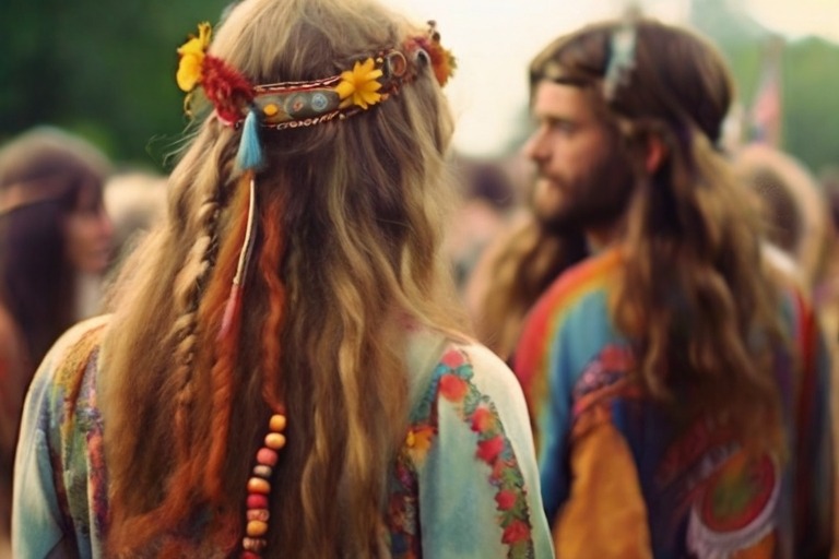 How Do Hippies Wear Their Hair
