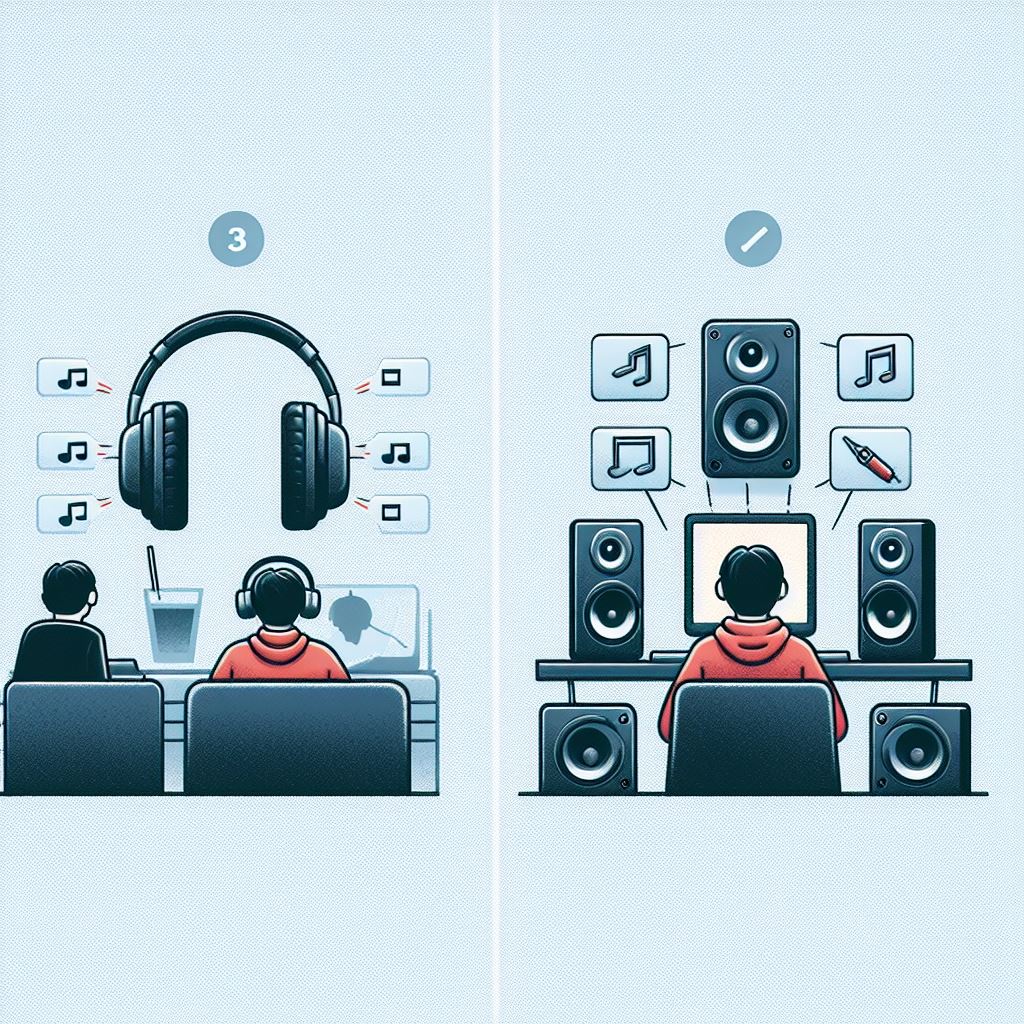 Headphones allow for listening to music without disturbing others