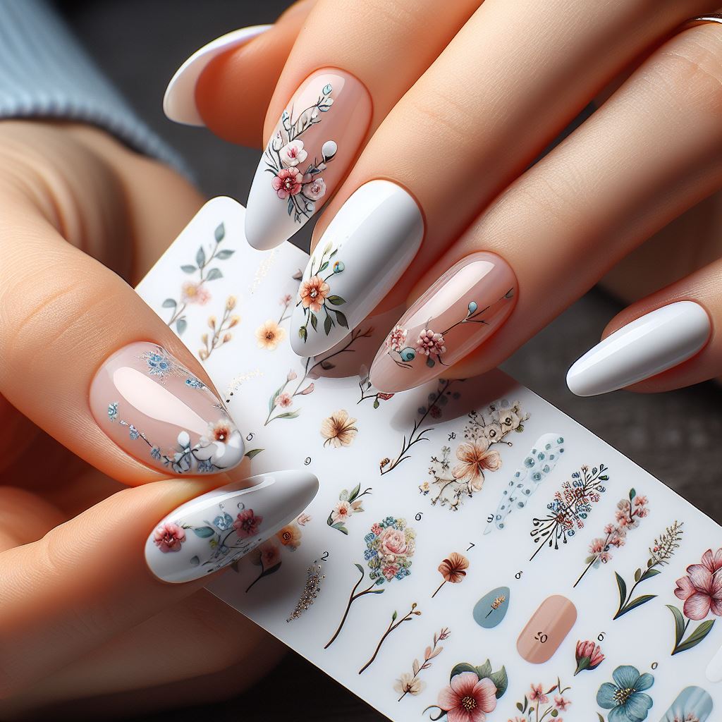 What are Water Transfer Nail Decals?